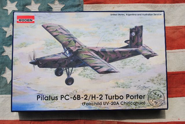 ROD443 Pilatus PC-6B-2/H-2 Turbo Porter Fairchild UV-20A Chiric